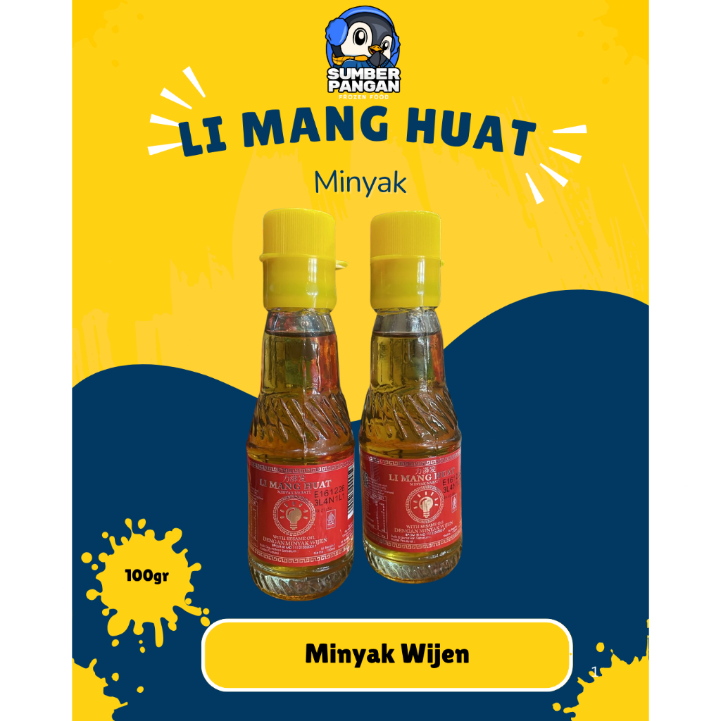 

Li Mang Huat Minyak Wijen 300ml&100ml