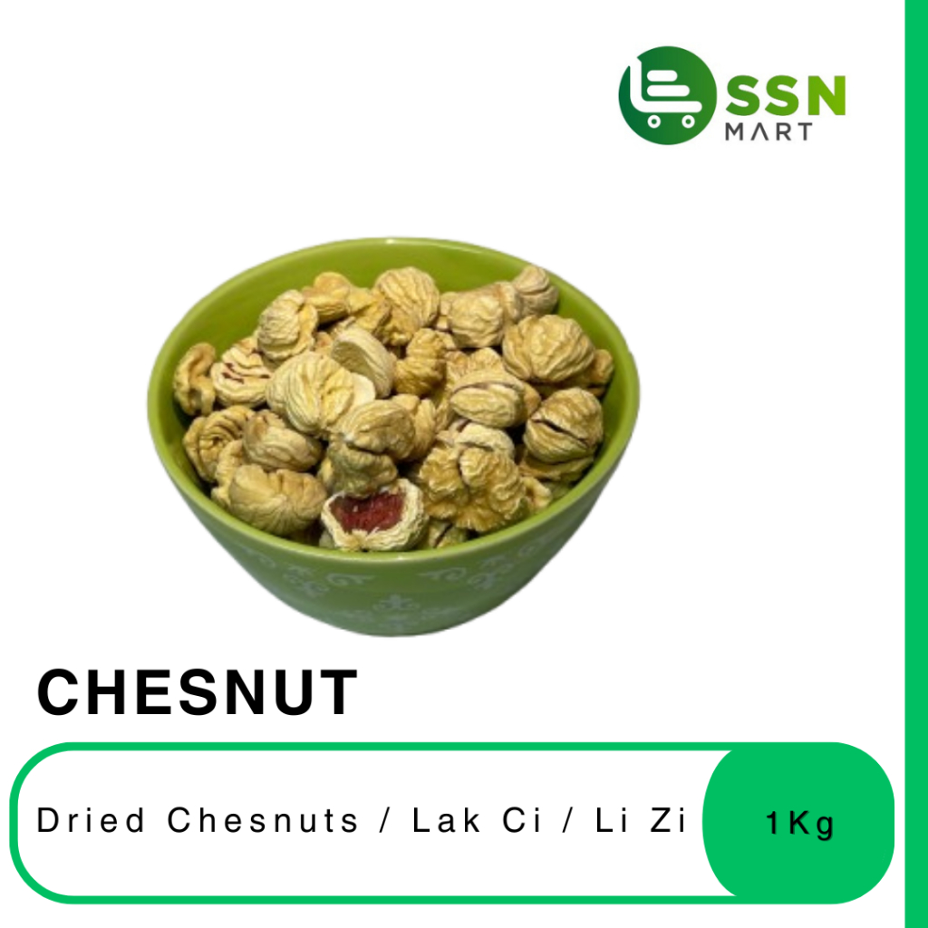 

SSNMart Dried Chestnuts/LakZhi/LakCi