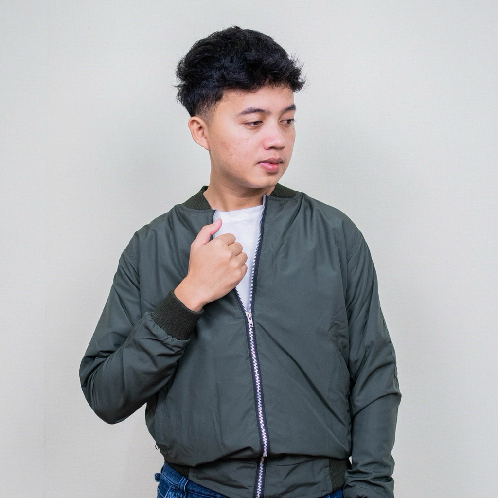 jaket bomber original pria army/jaket/bomber
