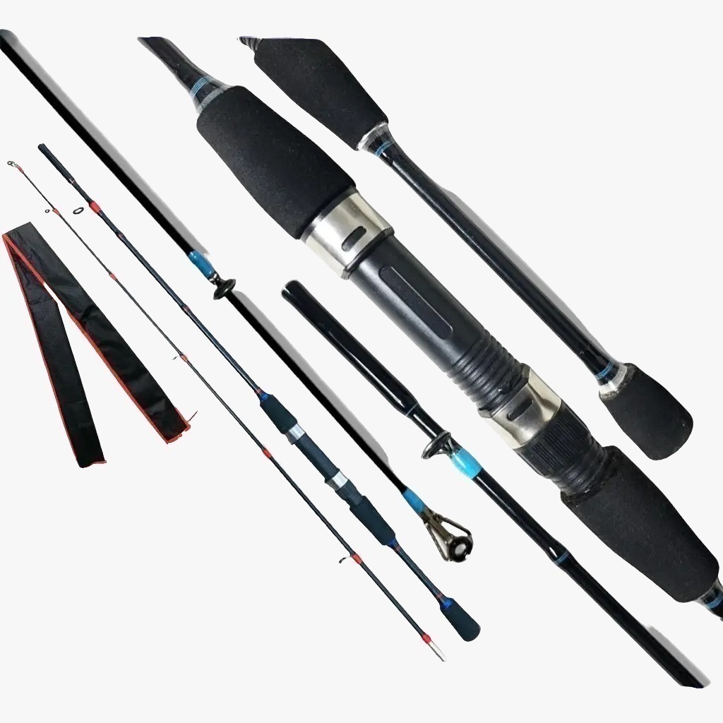 Joran Pancing Kujira bahan fiber solid Panjang 100-198 cm Joran Pancing Super Kuat