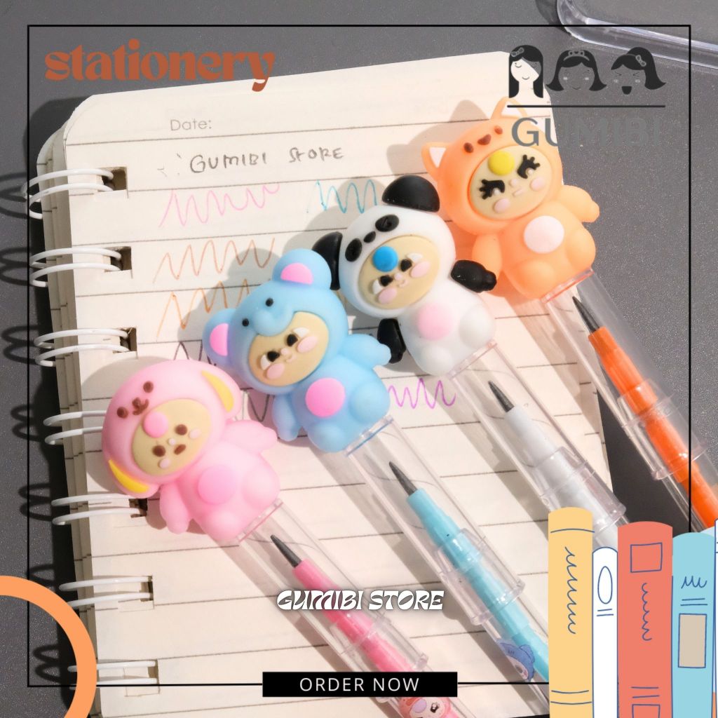 

PENSIL BABY THREE PENSIL SUSUN BENSIA PELURU PENSIL LANTU BABY THREE LUCU TERMURAH PENSIL 2B ANAK SEKOLAH LUCU BISA DIISI ULANG TERMURAH GUMIBI STORE