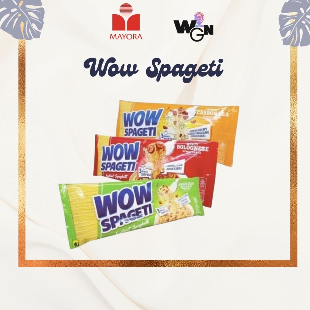 

Wow Spageti