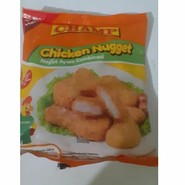 

CHAMP CHICKEN NUGGET 225GR