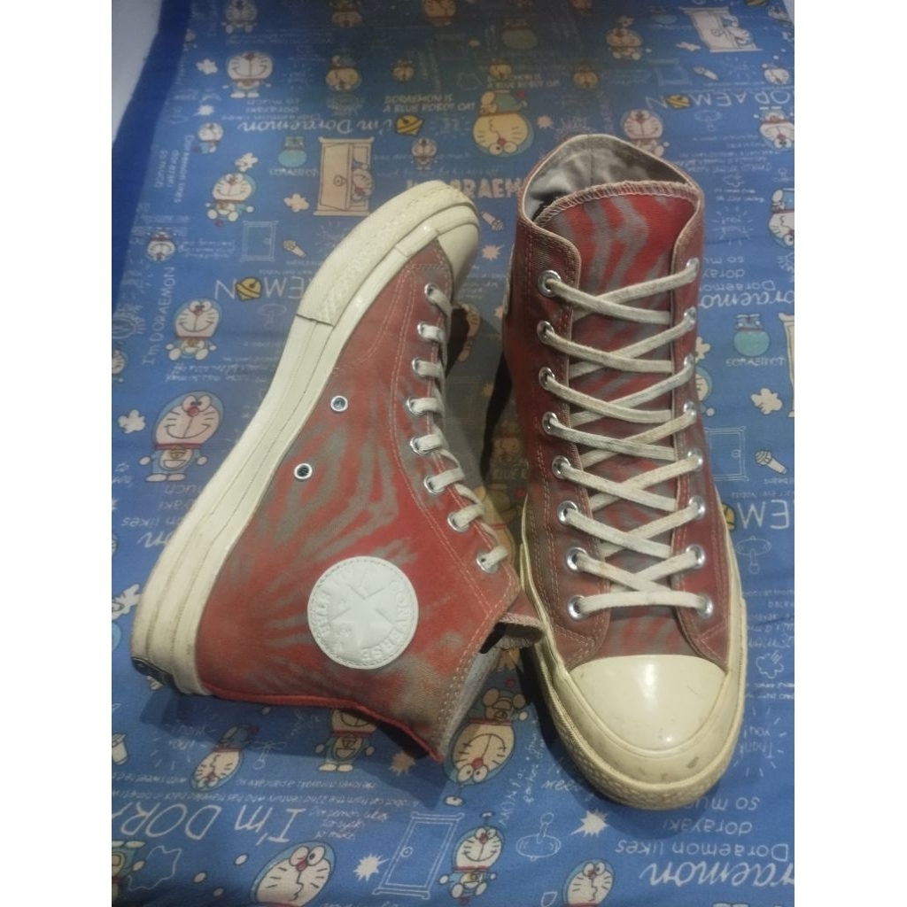 CONVERSE CHUCK 70 HI CORAL TWILIGHT TIE DYE
