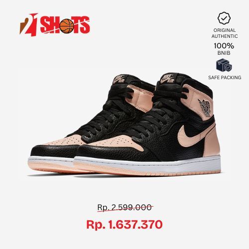 AIR JORDAN I RETRO HIGH "CRIMSON TINT" SEPATU SNEAKERS PRIA ORI