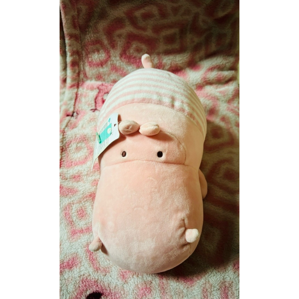 Boneka Kuda Nil Pinky/Mainan Boneka Kuda Nil