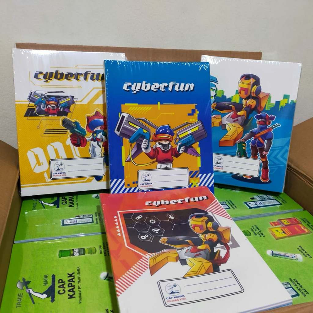 

Buku Tulis 1 pack (isi 10 buku)