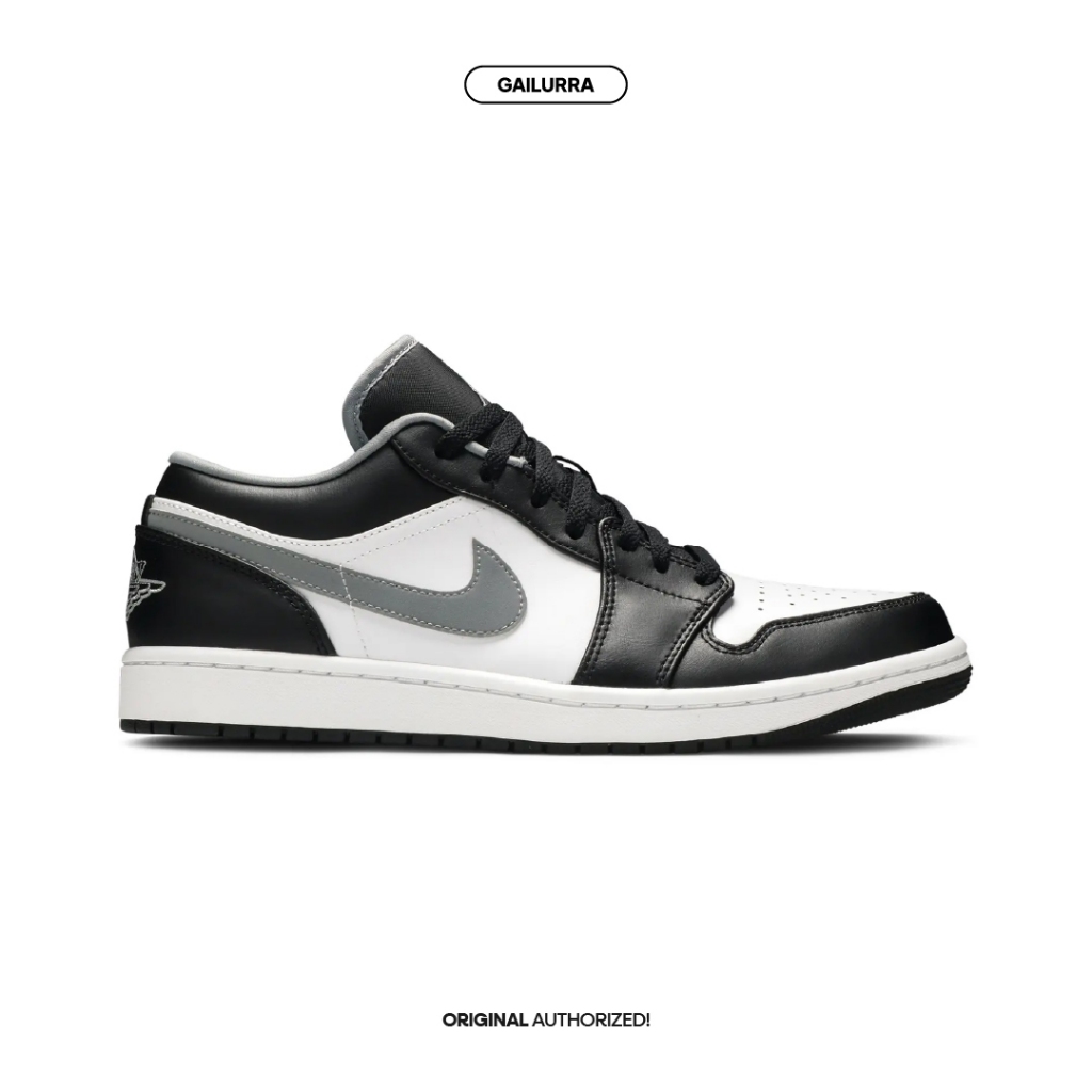 Nike Air Jordan 1 Low Shadow Black Medium Grey Original