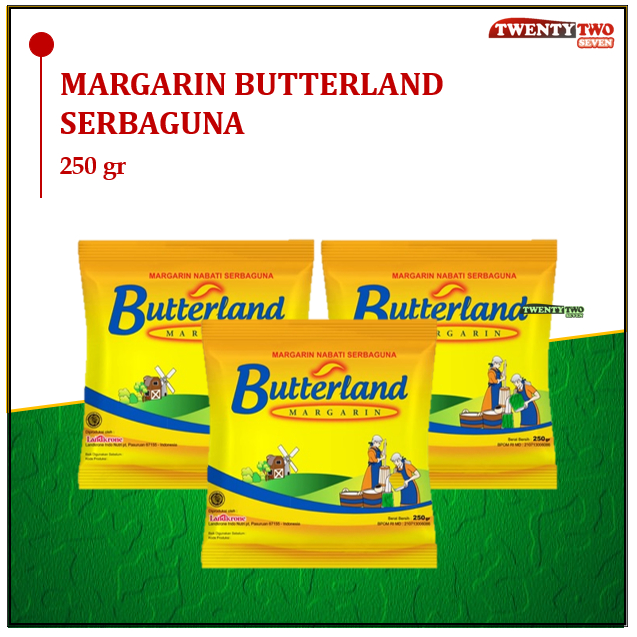 

[doz]|6X Butterland Margarin 250 Gr