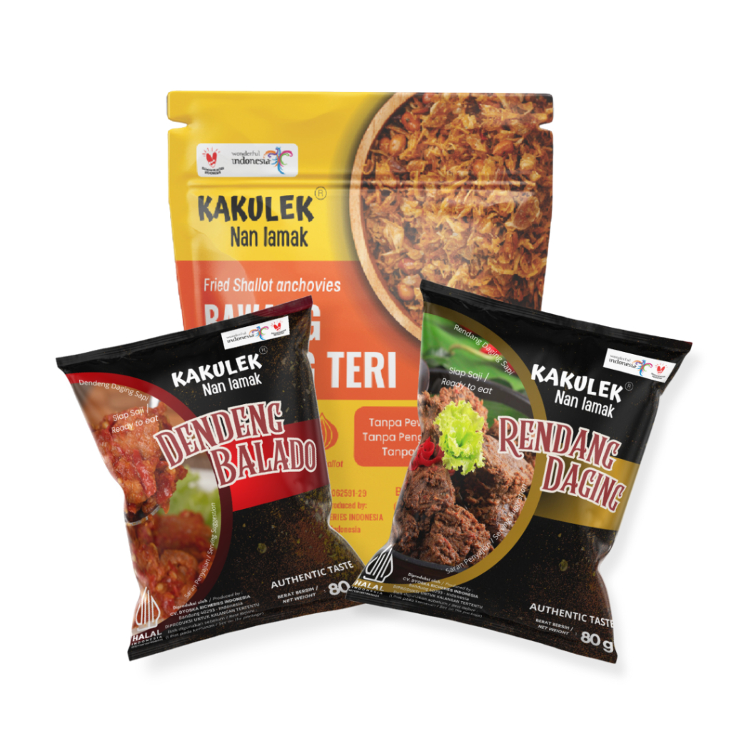 

Kakulek Paket 3 enak gurih mantap