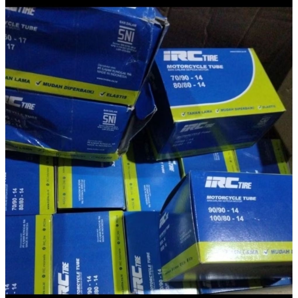 Ban Dalam IRC 17 dan 14 paket usaha campur