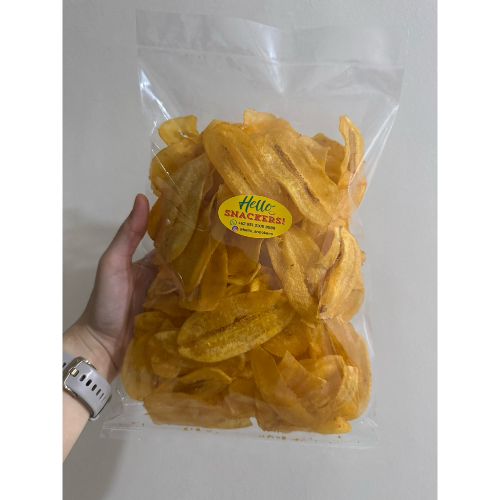 

keripik Pisang Tipis Renyah jamin Enak dan Gurih