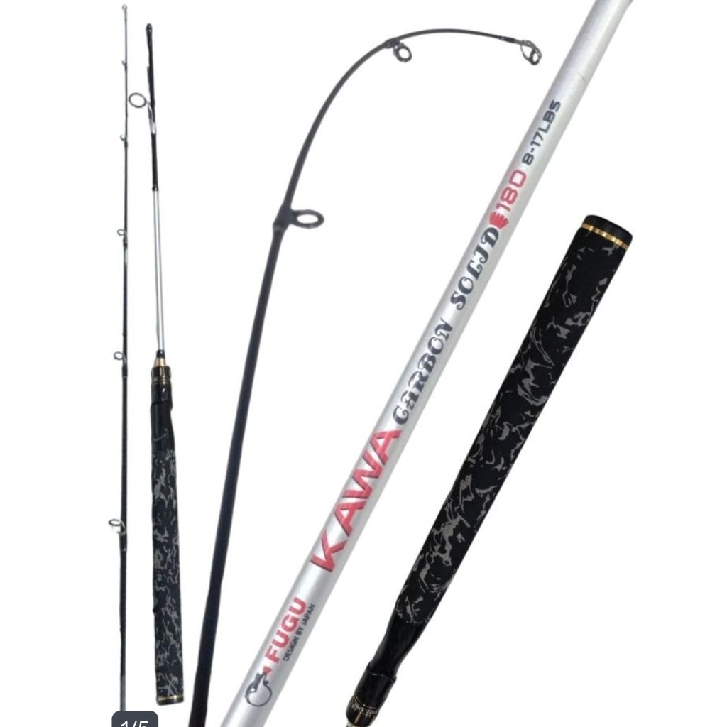 Joran Spining Fugu Kawa 180cm carbon solid