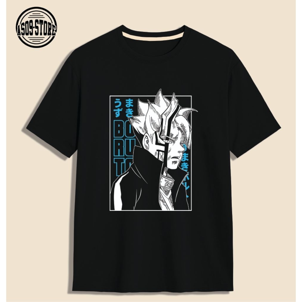 Kaos Tshirt Anime Boruto Mode Momoshiki Naruto Shipudden