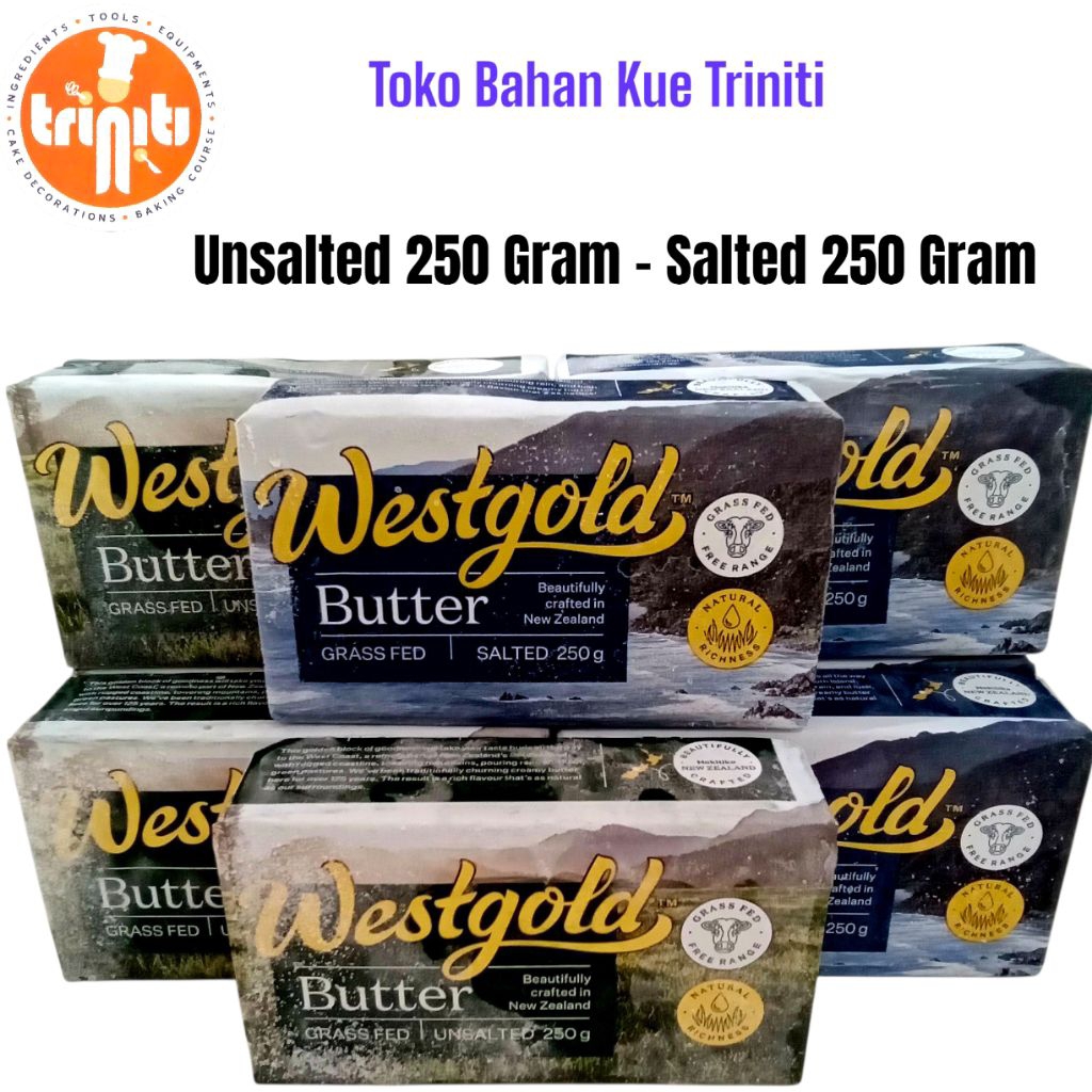 

Butter Westgold Unsalted & Salted 250 Gram
