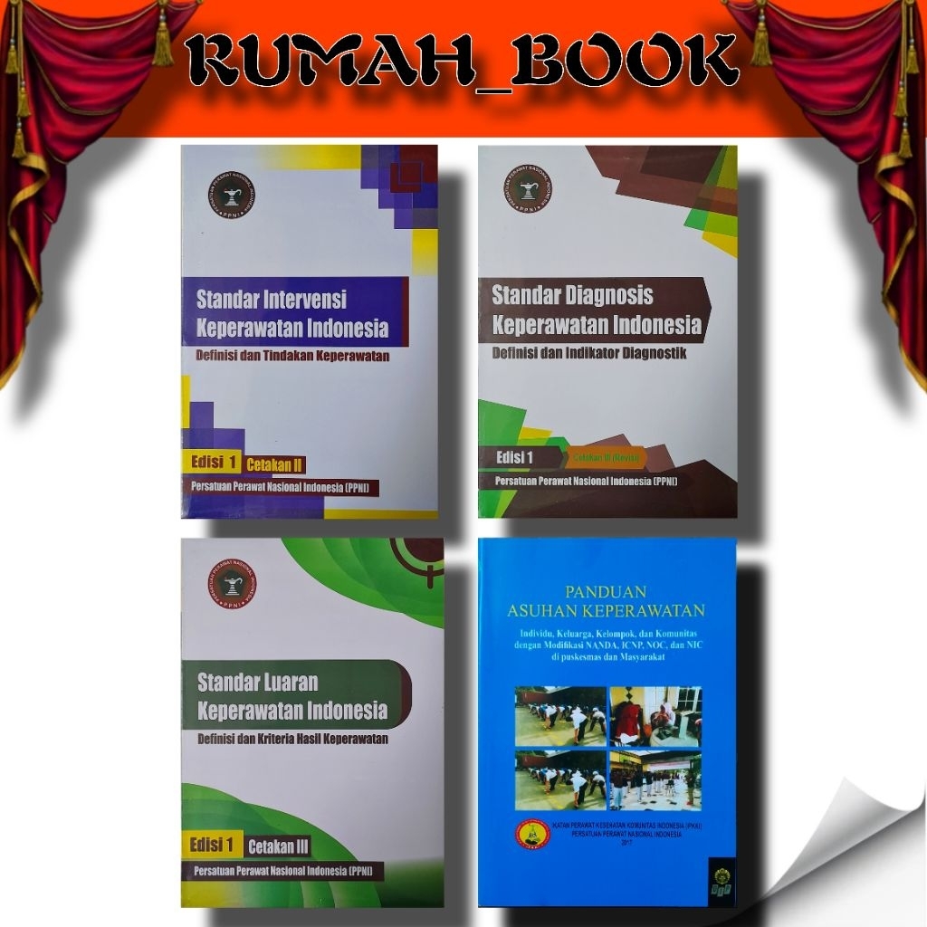 PAKET BUKU SIKI, SDKI, SLKI & PANDUAN ASKEP Harga sudah sepaket