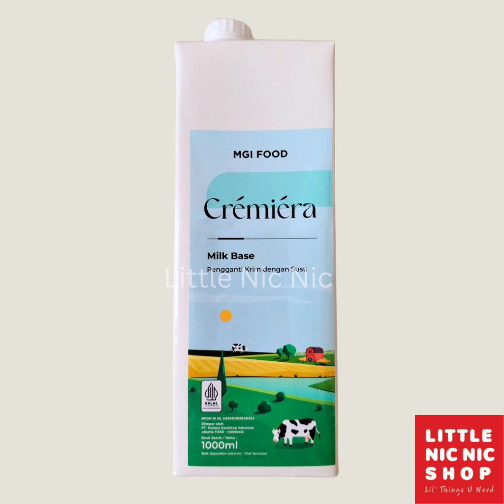 

CREMIERA 1 Liter - dairy based creamer - krimer susu pengganti santan untuk minuman dan makanan
