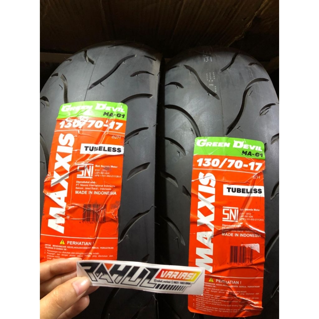 BAN MAXXIS GREENDEVIL 130/70 RING 17