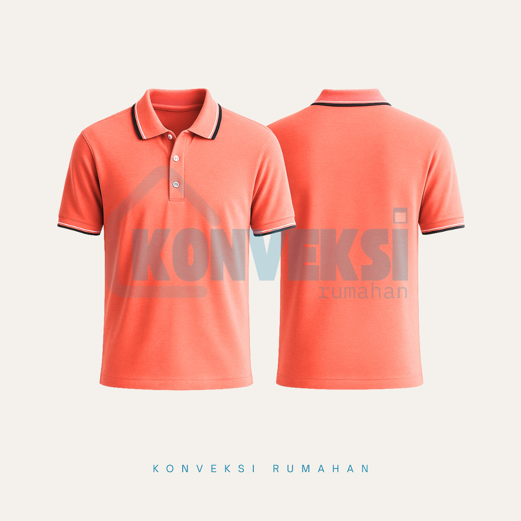 kaos kerah pendek [Salem lis] / kaos kerah pria  / shirt pria / kaos kerah pendek / wangky pendek