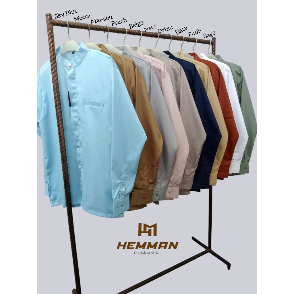 [ Grosir ] Baju Semi Safari Yoko Lengan Panjang Pakaian Adat Bali Etalase Khusus Grosirr