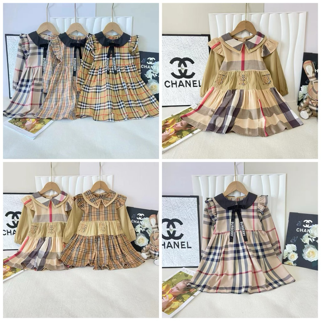 Dress Anak Perempuan / Dress Anak Import / 1-8 Tahun