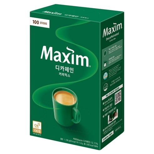

Maxim decaffeinated coffee kopi sachet eceran