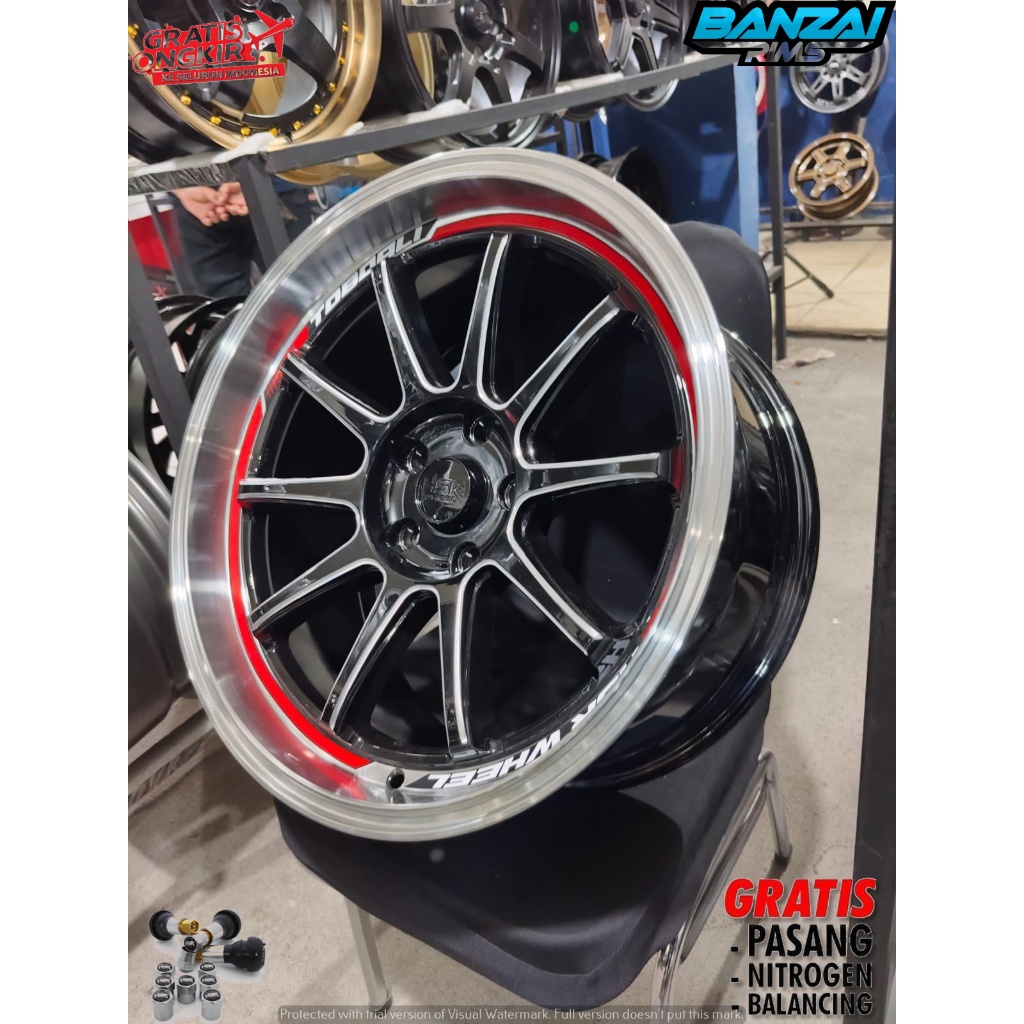 VELG MOBIL RACING SPECK INNOVA REBORN INNOVA VENTURER INNOVA ZENIX HSR TOBOALI RING 17