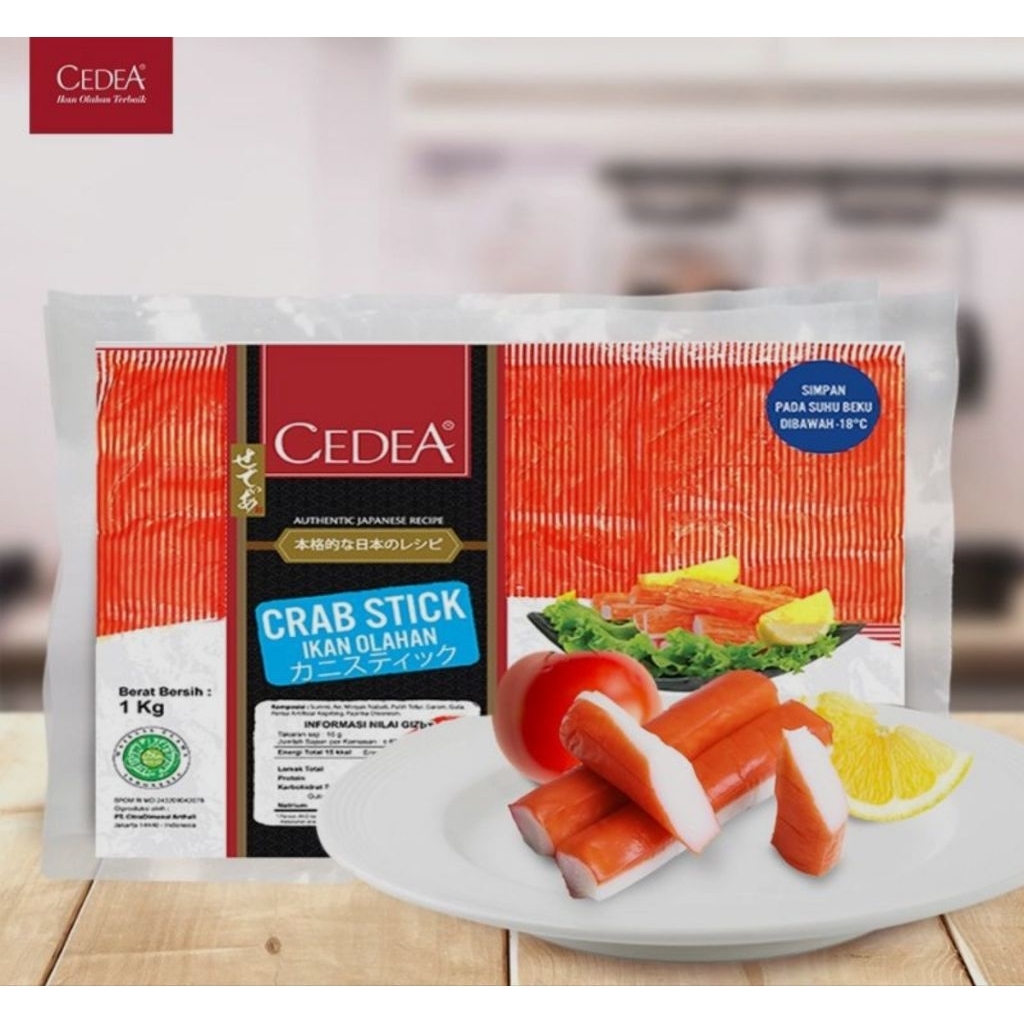 

Cedea Crab Stik Olahan 1kg