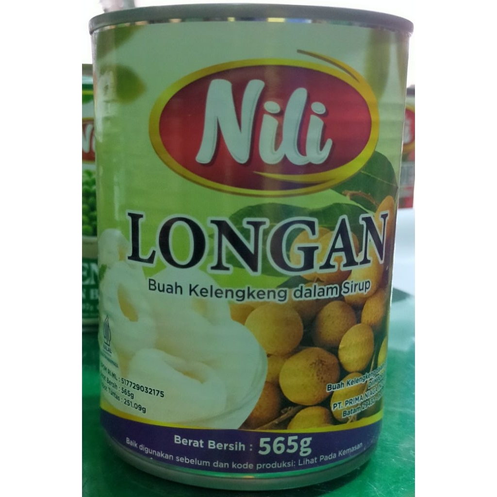 

Nili Buah Kelengkeng Dalam Sirup 565 gram