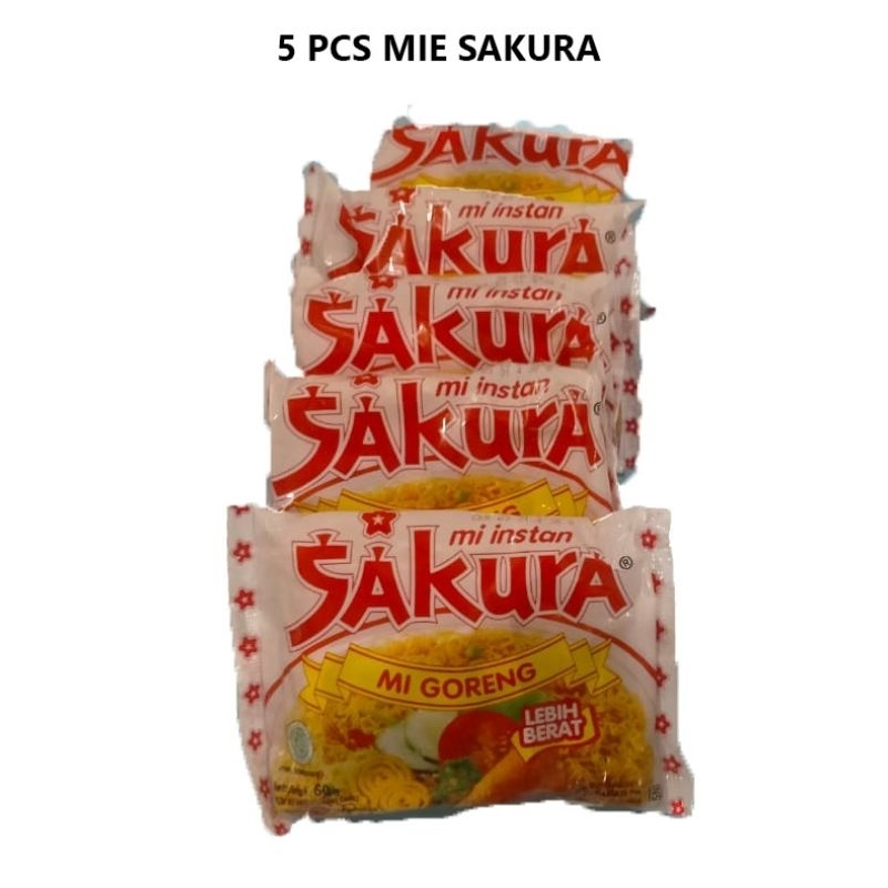 

[5 PCS] Sakura Goreng 60 g – Paket Mi Instan Gurih & Nikmat