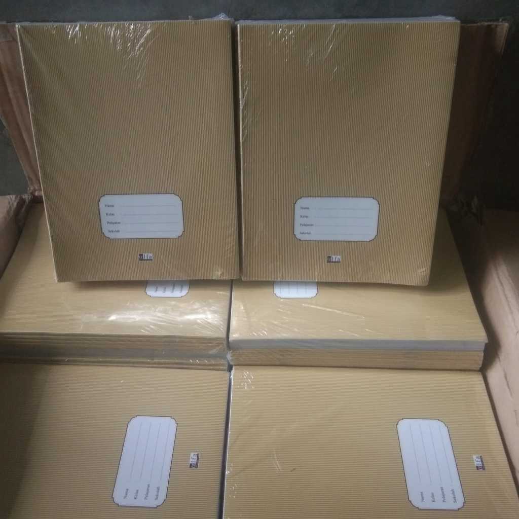 

Buku Tulis [10Pcs] Kraft 38 Lembar 1Pack