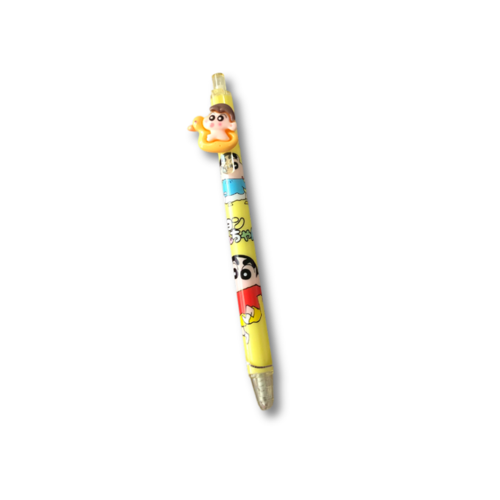 

Pena Lucu Kekinian Crayon Shinchan Warna Kuning, Pulpen Anak dengan Hiasan Boneka Desain Karakter Shincan Kekinian, Back to School Stationery, Hadiah untuk Teman Sekolah atau Teman Kantor