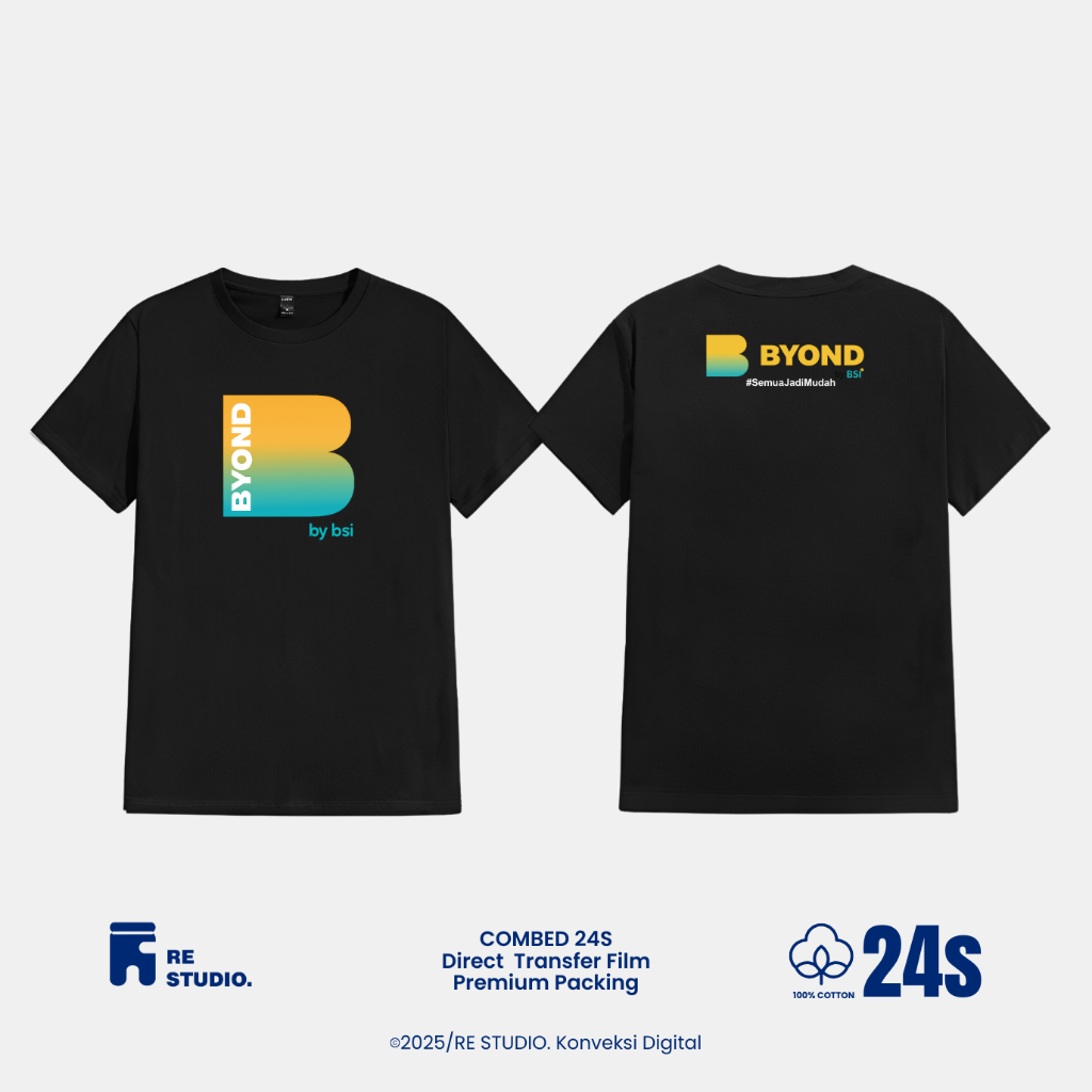 Custom - Kaos Byond by BSI Lengan Pendek