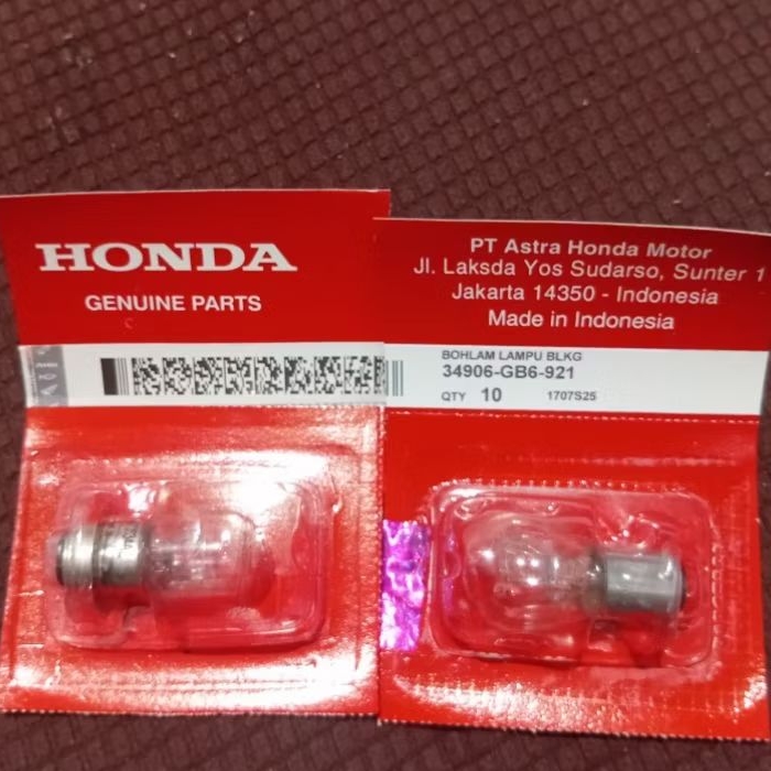 BOLHAM LAMPU SET DEPAN BELAKANG (KFV-GB6) BEAT FI BEAT VARIO 110 VARIO TECHNO 125 SPACY KARBU & FI