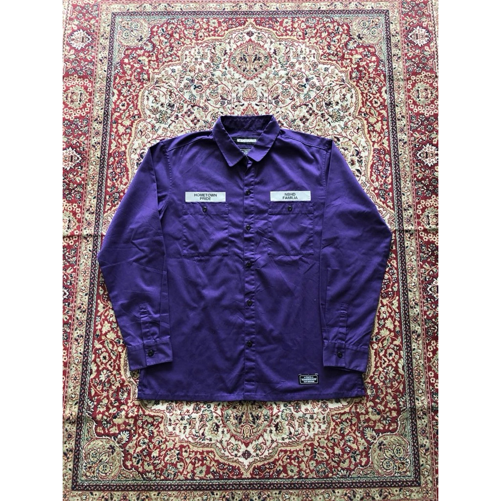 Neighborhood savage classic work shirt jacket Neighborhood japan streetwear jacket F819