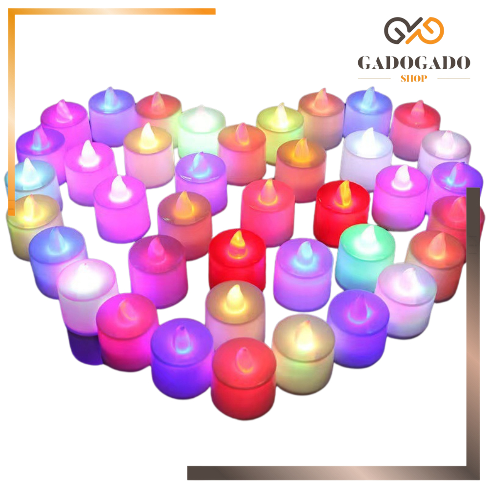 GGS HL0049 Lampu Lilin LED mini Lampu Cande Light Portable Lampu Hias Mini Y1004