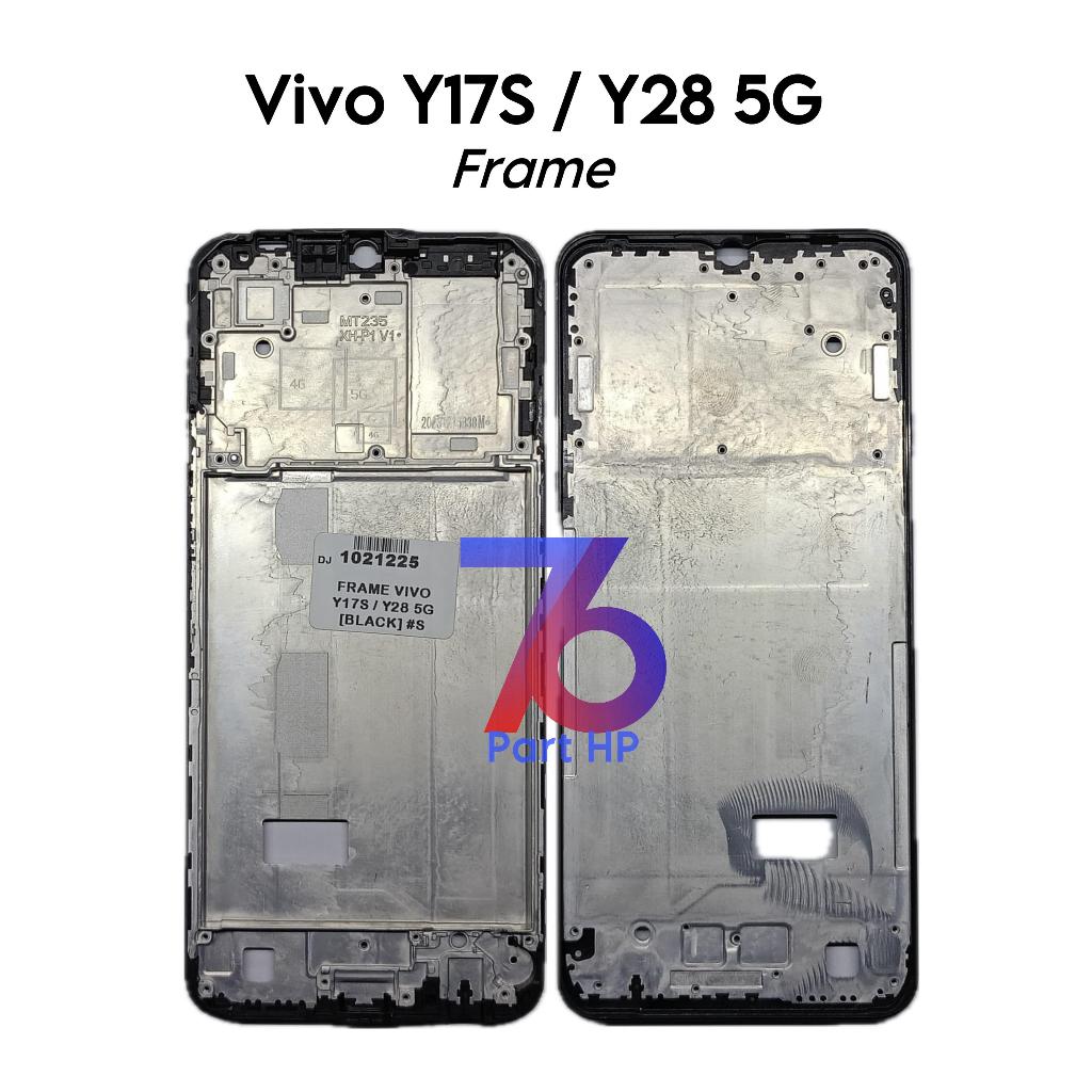 Frame Tulang Tengah Vivo Y17s / Y28 5G - Dudukan Mesin & LCD