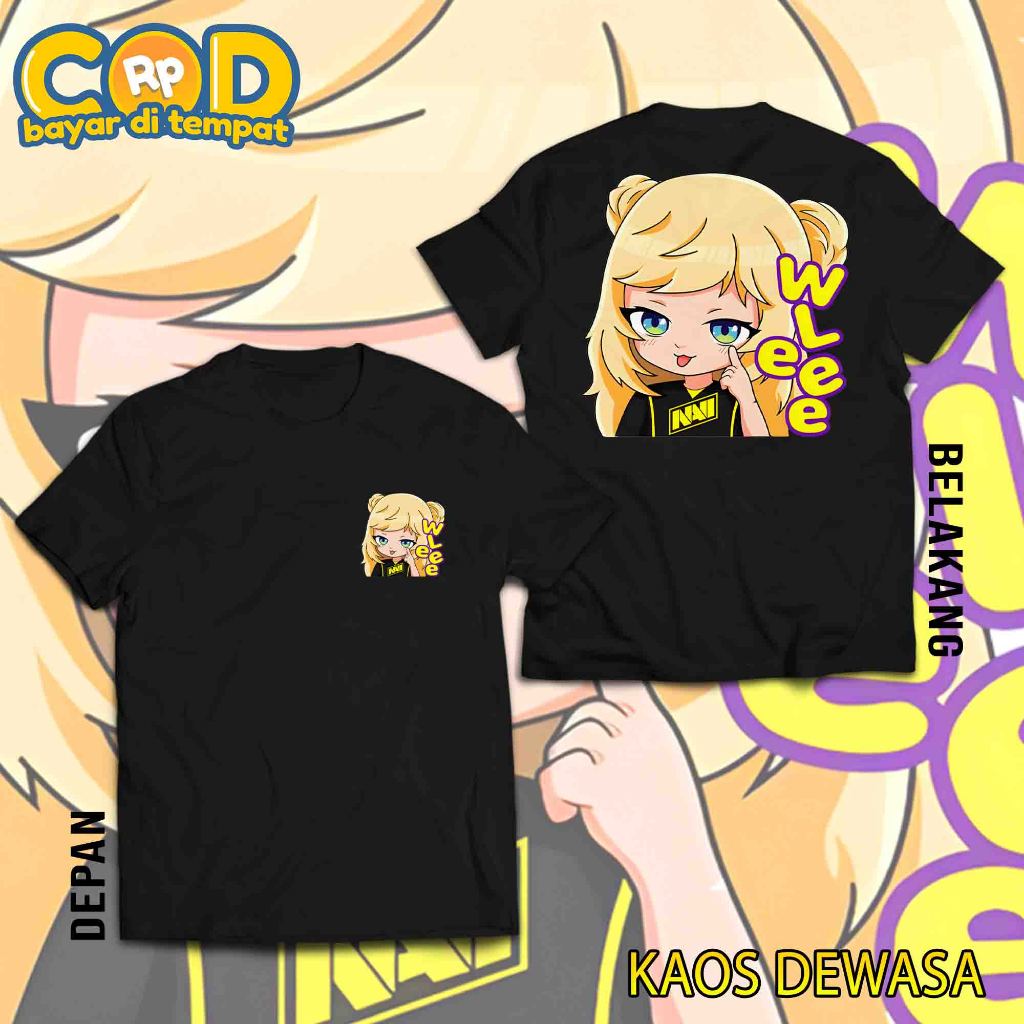 HosinShop - Kaos Emote Mobile Legend - Kaos Atasan Katun Sablon - Kaos Emoji ML - Kaos Emote ML Team