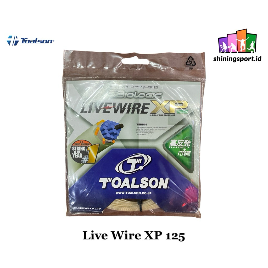 Senar Tennis Toalson Biologic Live Wire XP 125 X-tra Performance