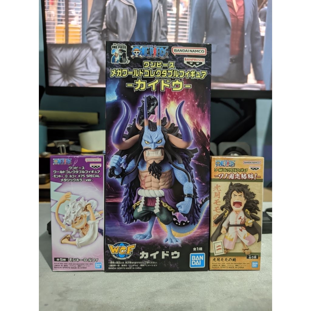 WCF Mega Kaido Hybrid vs Luffy&Momonosuke MISB