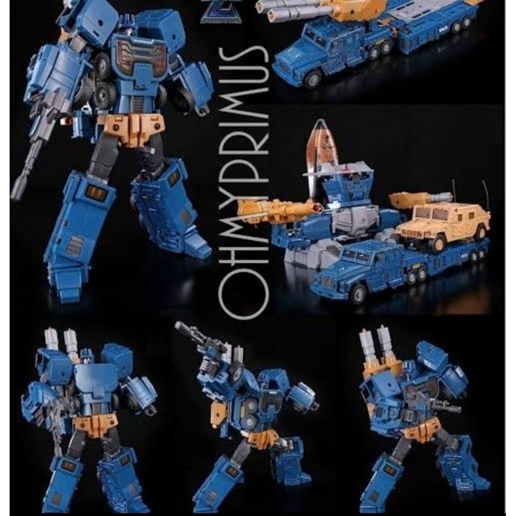 zeta toys ZA 03 armageddon transformers bruticon combiner blitzkrieg blitz krieg rare