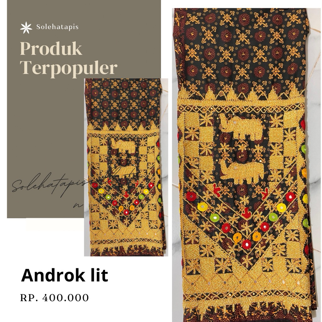 Androk lilit bahan lasem