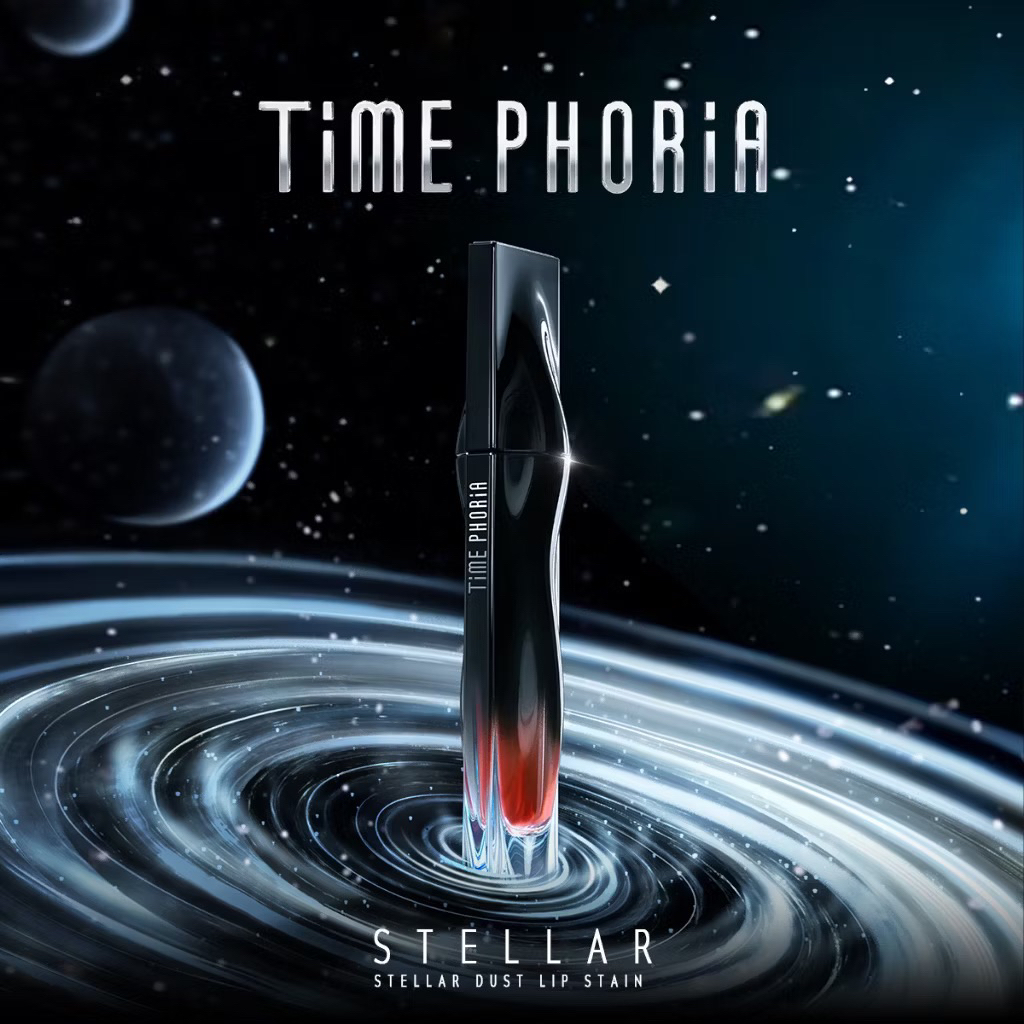 TIME PHORIA - STELLAR DUST LIP STAIN 5ML Liptint Waterproof Tahan Lama Lipgloss Lipstick LipTint Lip
