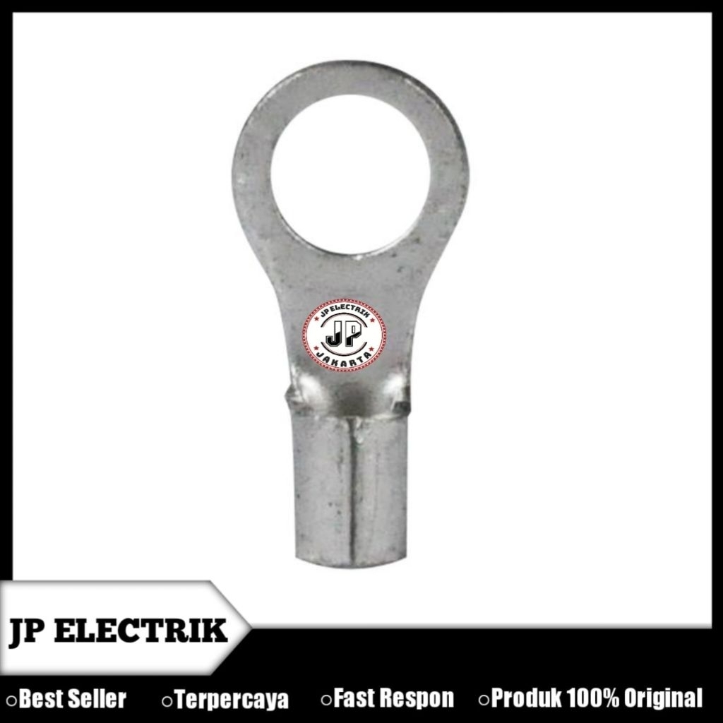 Kabel Skun Ring RNBS 1.25 - 5 Skun Ring 1.5mm Lubang Baut M5 Non Isolasi