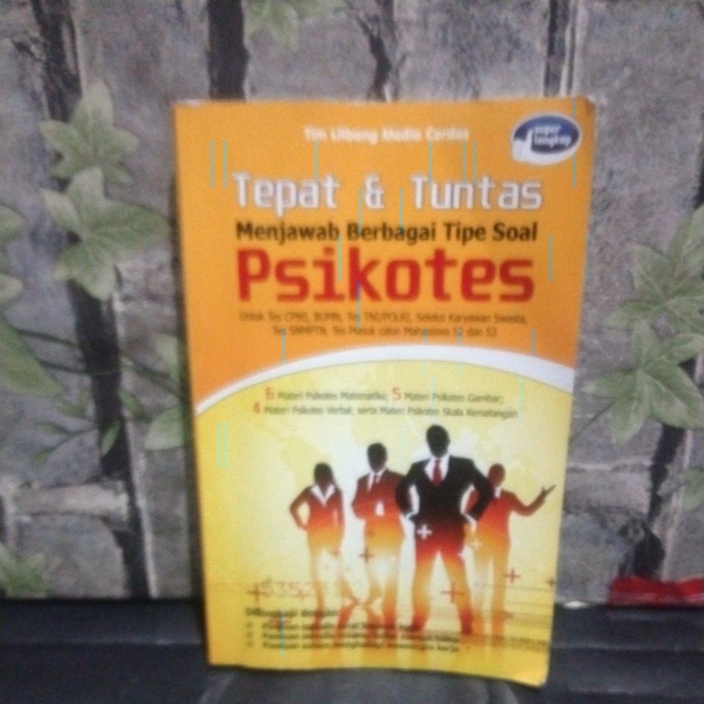 Tepat &  Tuntas Menjawab berbagai tipe soal Psikotes