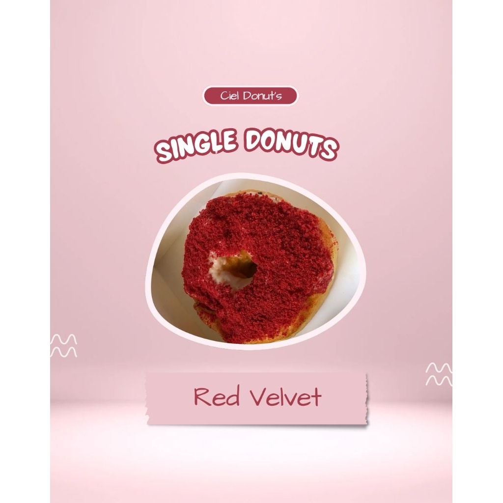 

Donat Premium( Red Velvet) halal