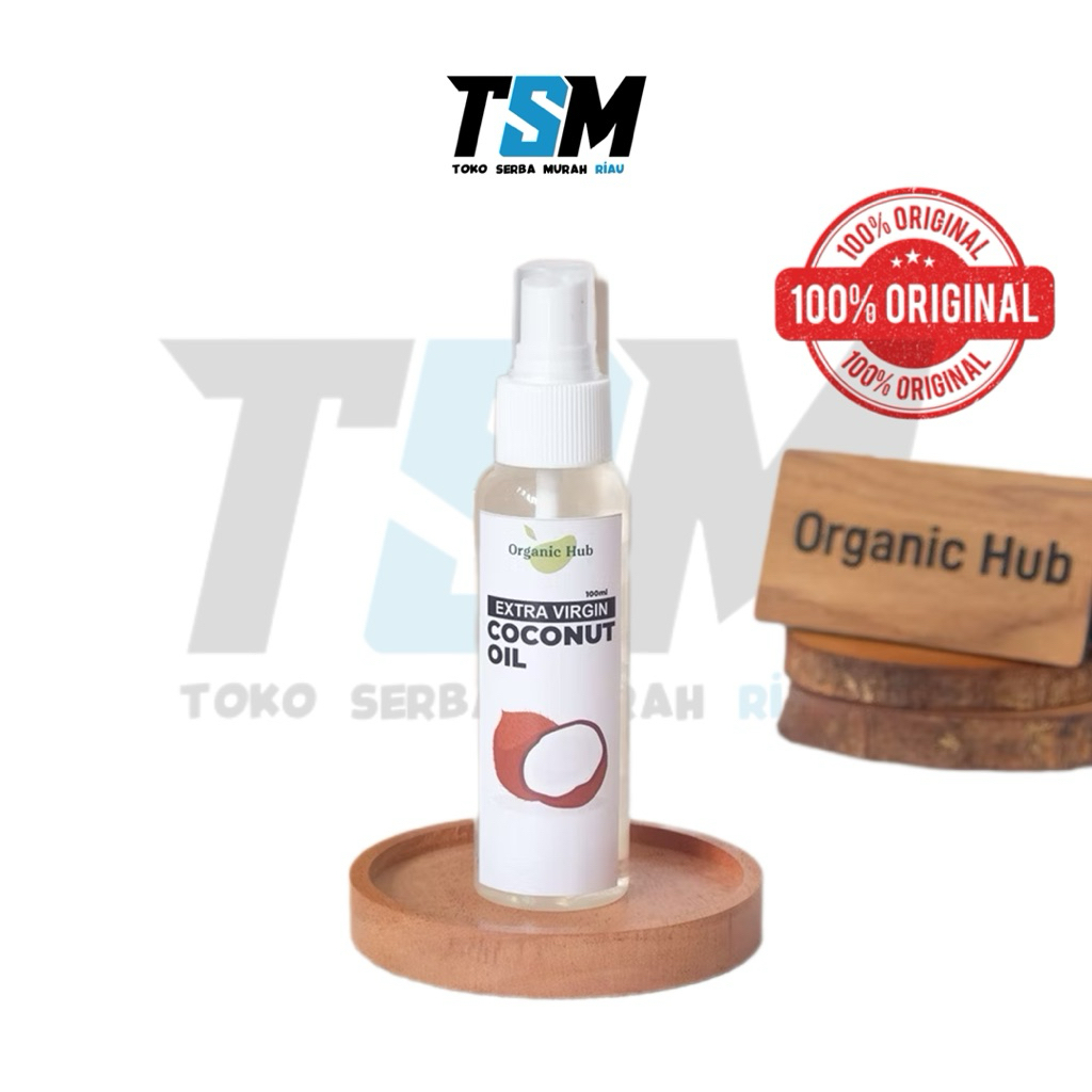 

ORGANIC HUB Extra Minyak Kelapa EVCO Virgin Coconut Oil 100% Murni Premium Quality 100ml
