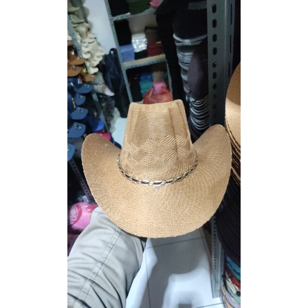 Topi Koboi Rajut / Topi Koboi Dewasa