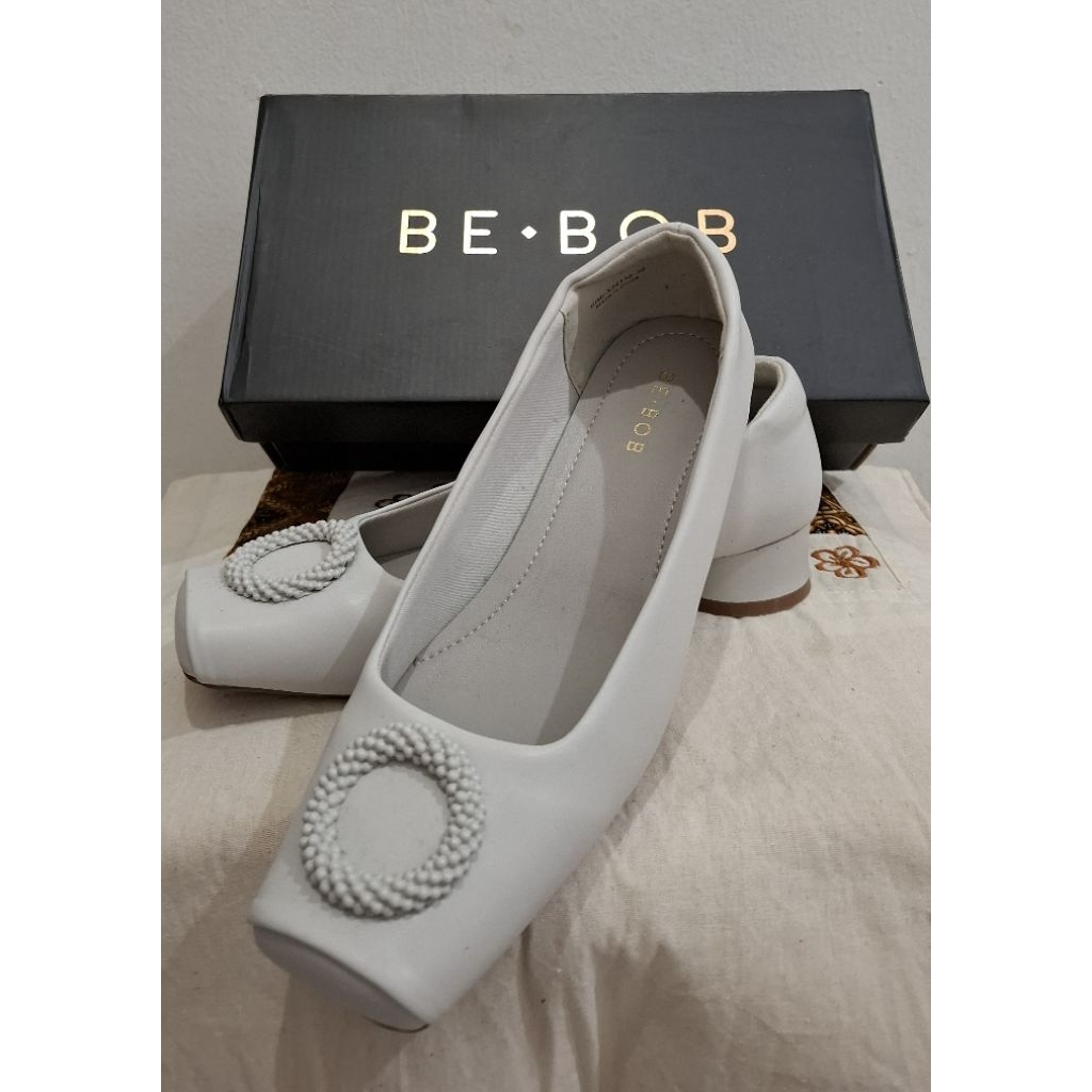 Preloved Sepatu Be Bob Size 36 | Grey Elegan | Kondisi Seperti Baru