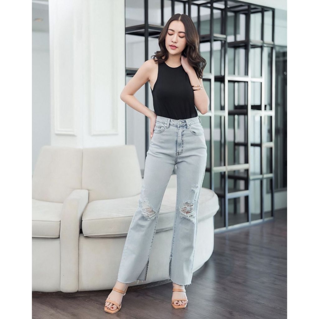 CROP TOP Baju Wanita Crop Top Korea Crop tanktop korea wanita bodifit